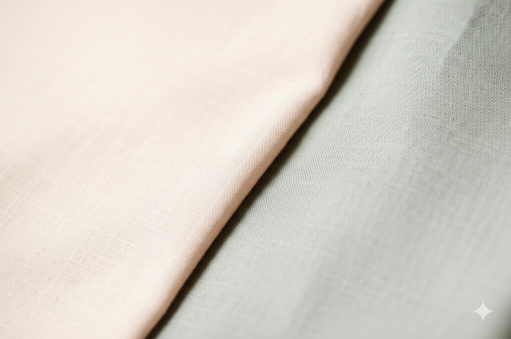 Clean, simple natural fabric background